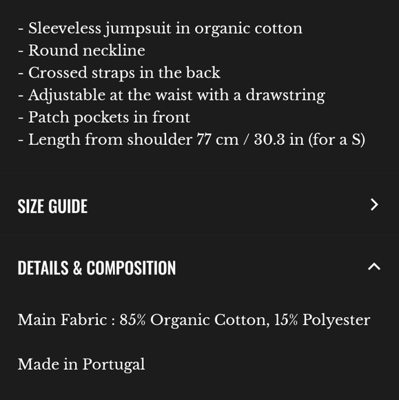 Sezane Mischa Cotton Jumpsuit - Picture 7 of 7